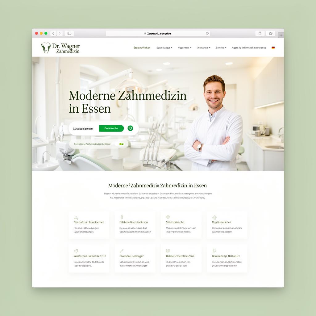 Dr. Wagner Zahnmedizin – Zahnarztpraxis Website